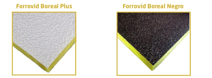 Forrovid Boreal - Forro em lã de vidro com revestimento PVC microperfurado